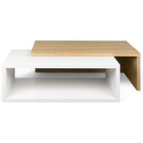 TemaHome Jazz Coffee Table | Pure White / Oak 9000.625343