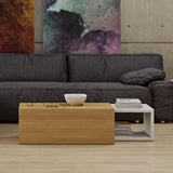 TemaHome Jazz Coffee Table | Pure White / Oak 9000.625343