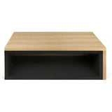 TemaHome Jazz Coffee Table | Pure Black / Oak 9000.625695