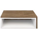 TemaHome Jazz Coffee Table | Pure White / Walnut 9000.625701