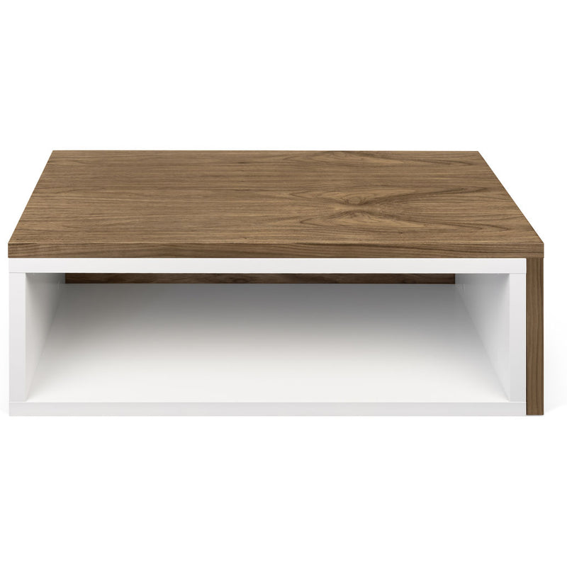 TemaHome Jazz Coffee Table | Pure White / Walnut 9000.625701