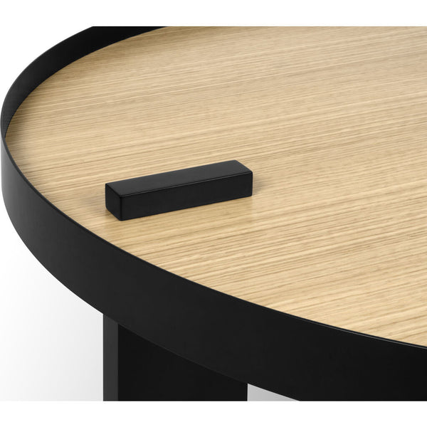 Temahome Bruno Coffee Table | Oak/Pure Black