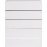 TemaHome Float 5 Drawer Chest | Pure White 9300.759086