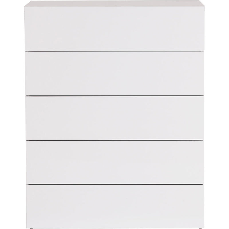 TemaHome Float 5 Drawer Chest | Pure White 9300.759086