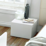 TemaHome Float Single Drawer Night Stand | High Gloss White 9000.759536