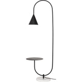 Nuevo Arnold Floor Light | Black Steel Matte