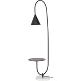 Nuevo Arnold Floor Light | Black Steel Matte