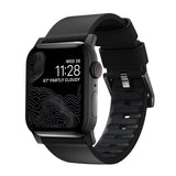 Hello Nomad Active Apple Watch Strap Pro 44mm / 42mm | Black Leather