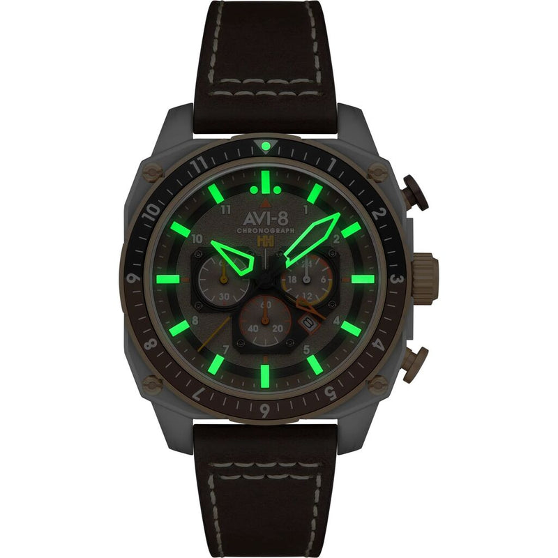 AVI-8 Watch Hawker Hunter Atlas Dual Time Chronograph