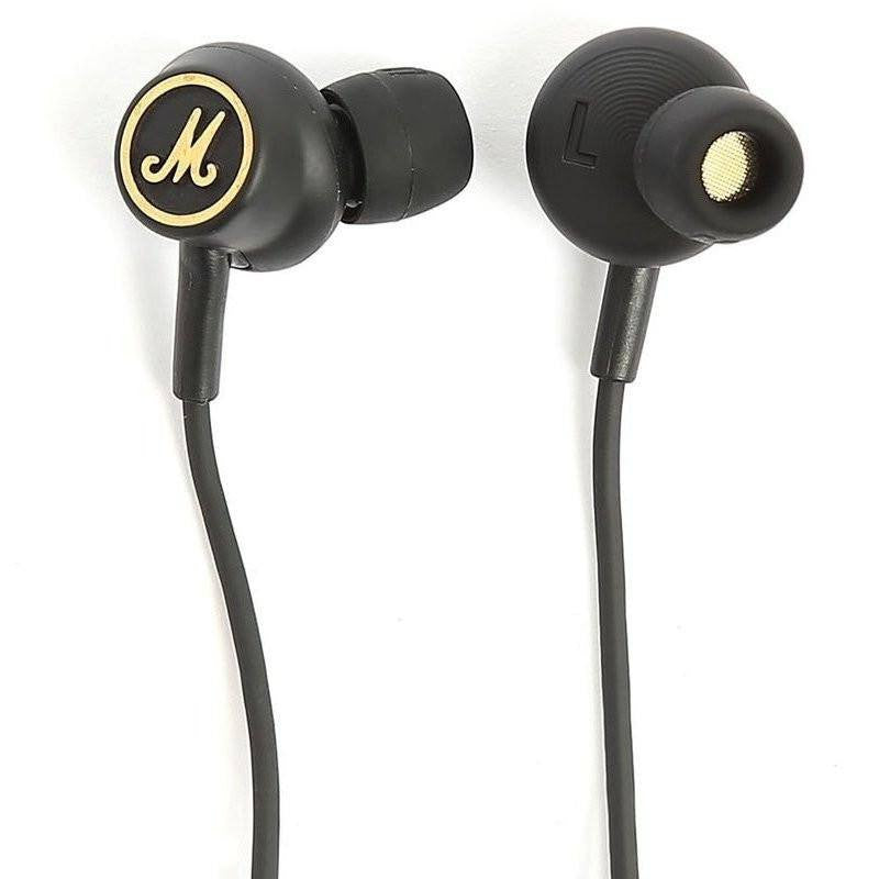 Marshall Mode Black/Gold – EQ Headphones In-Ear Sportique