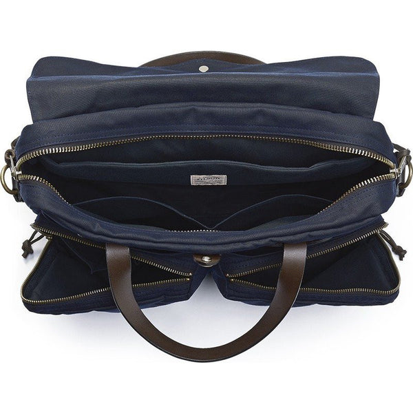 Filson 24 Hour Tin Cloth Briefcase | Navy