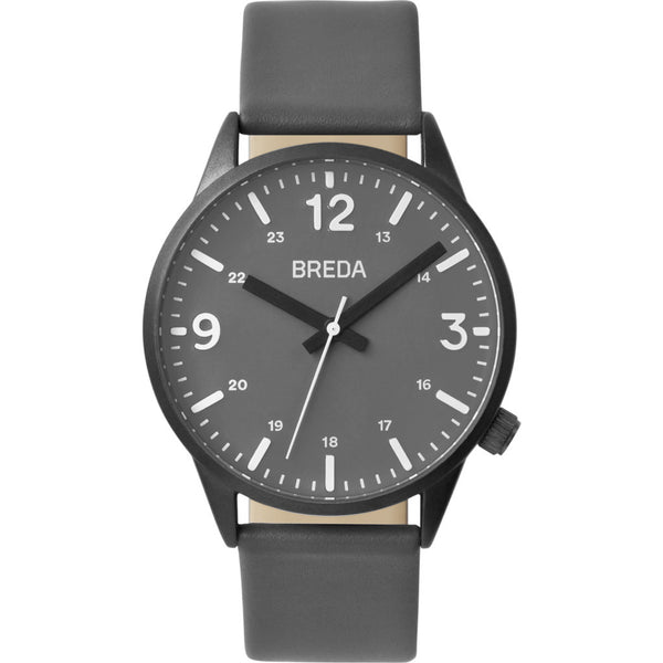 Breda Watches Slate Watch | Gunmetal/Gray 7017f