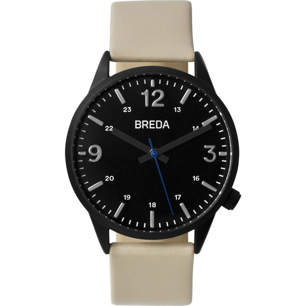 Breda Watches Slate Watch | Black/Beige 7017g