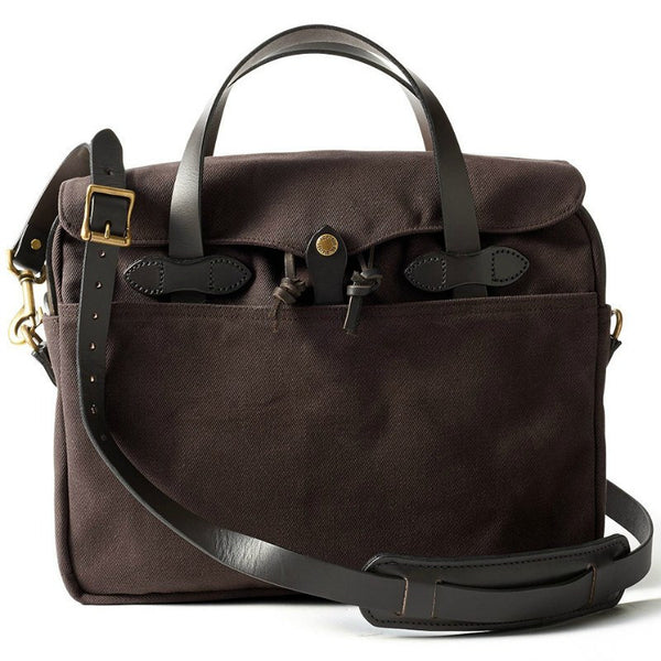 Filson Original Rugged Twill Briefcase | Brown