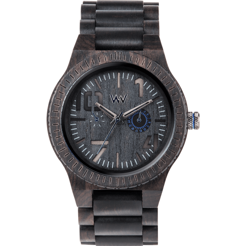 WeWood Oblivio Blackwood Watch | Black/Blue