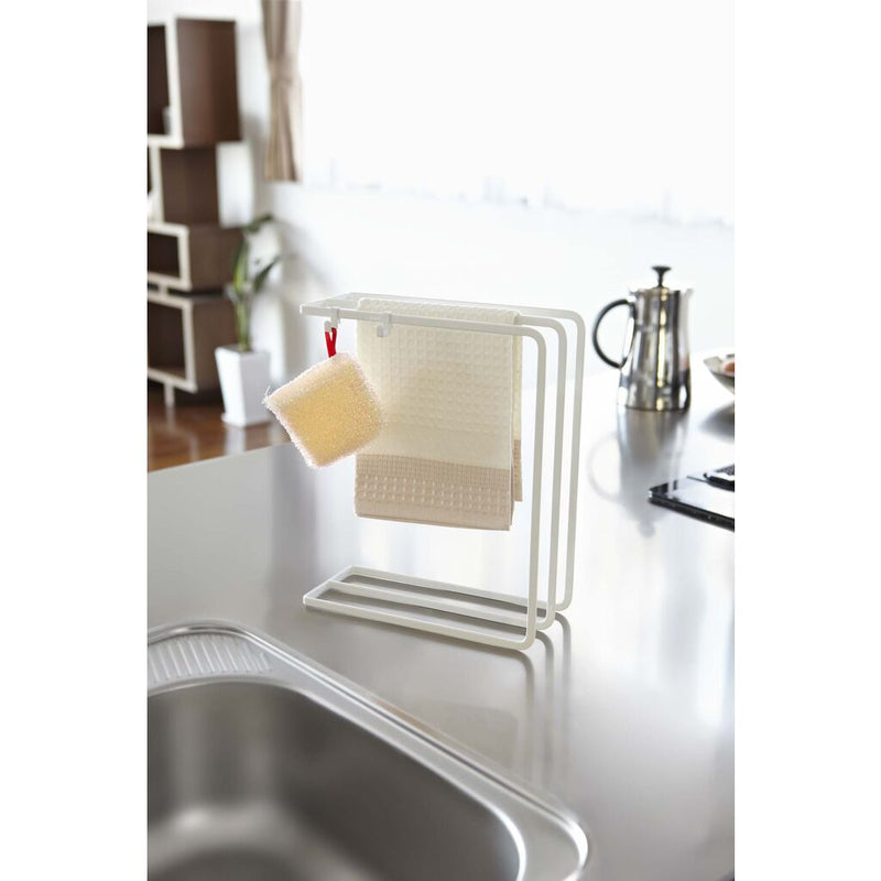 Yamazaki Tower Dishcloth Hanger Sportique