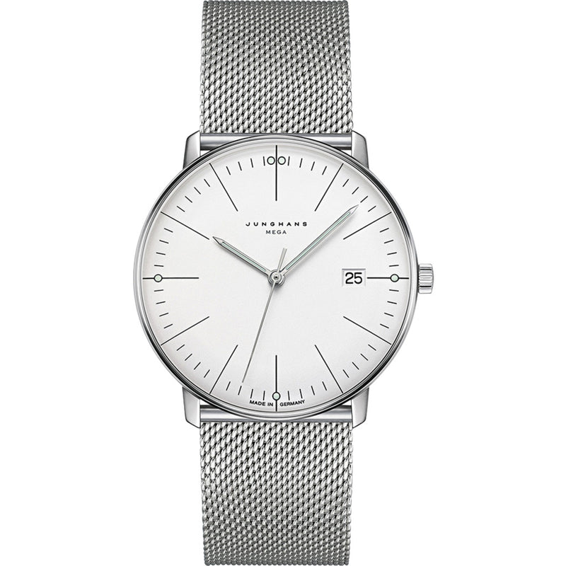 Junghans Max Bill Mega Watch | Milanaise Strap 058/4821.46