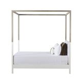 Sonder Living Duke Poster Bed | Warm White