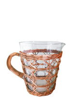 Seagrass Rattan Cage Pitcher