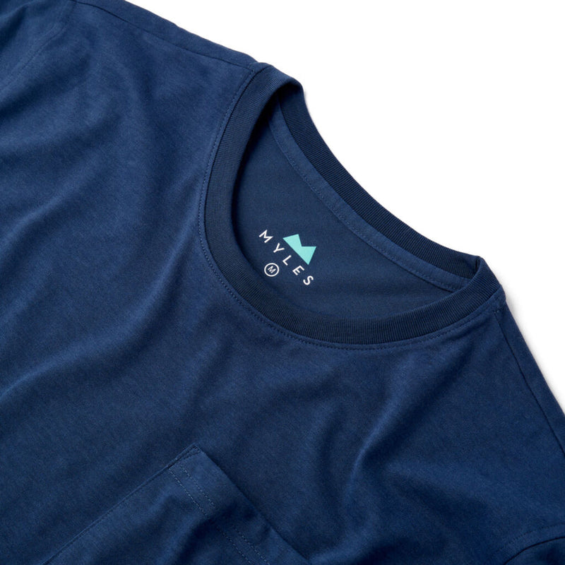 Myles Apparel Everyday Tee with Pocket