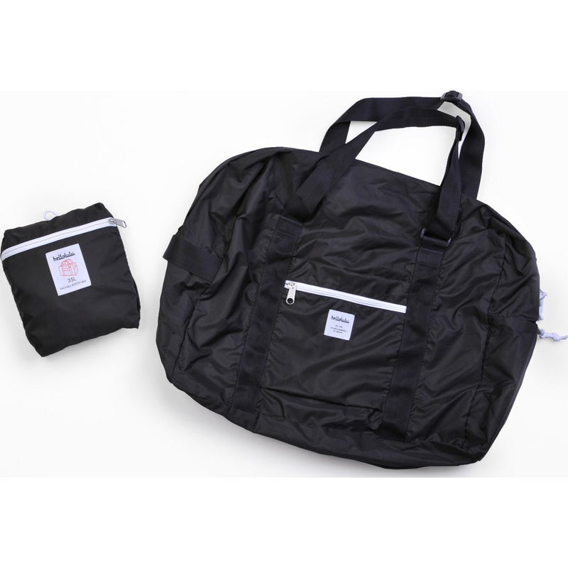 Hellolulu Hali Packable 35L Duffel Bag | Black HLL-80013-BLK