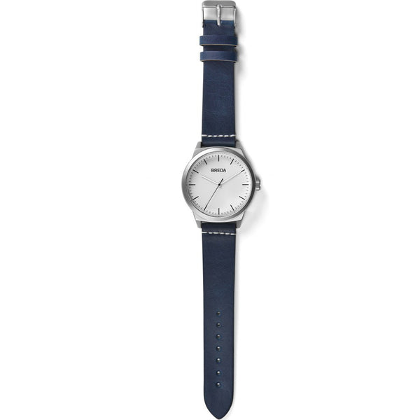 Breda Watches Rand Watch | Silver/Navy 8184g