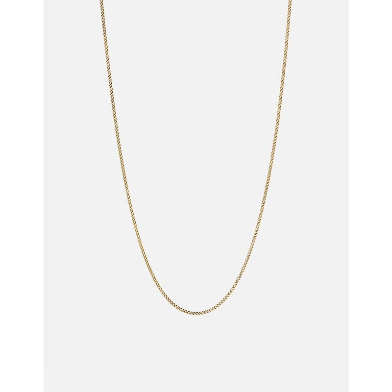 Miansai 1.3Mm Gold Vermeil Cuban Chain Necklace | Polished Gold