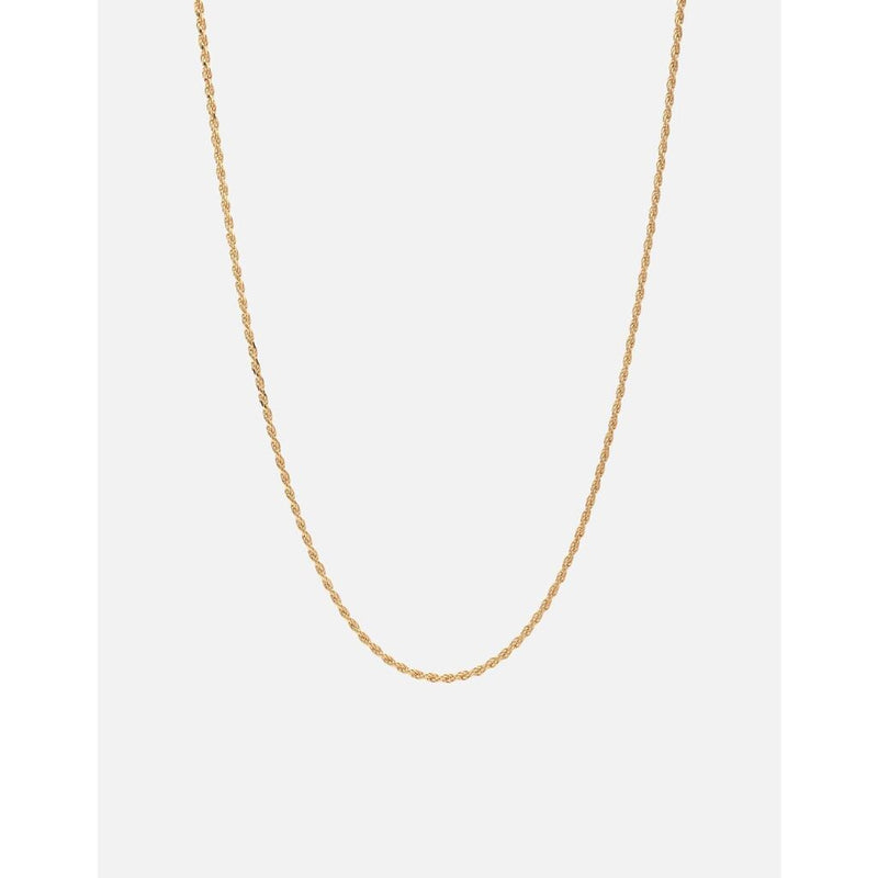 Miansai 1.8Mm Rope Chain Necklace, Gold Vermeil | Polished Gold