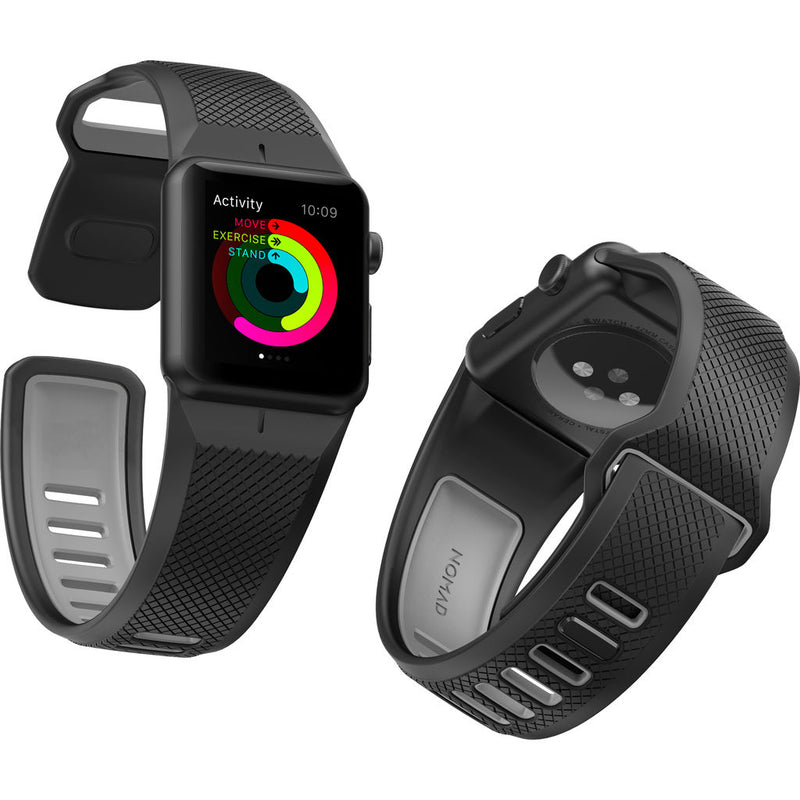 Nomad Silicone Sport Strap for Applewatch | Black