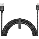 Hello Nomad Lightning Cable Charger | Black LINE-LIGHTNING