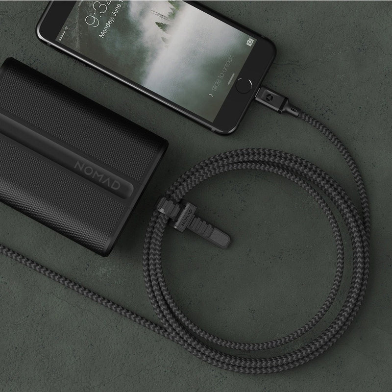 Hello Nomad Lightning Cable Charger | Black LINE-LIGHTNING