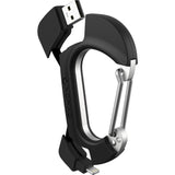 Hello Nomad Carabiner Lightning Charger | Black CARABINER-LIGHTNING-001