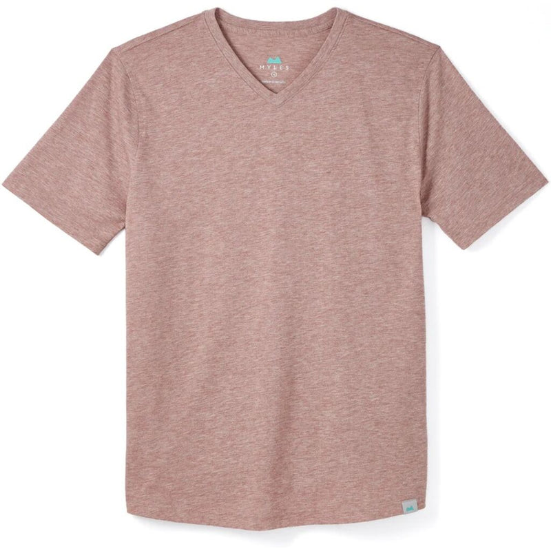 Myles Apparel Everyday Tee with V Neck