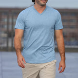 Myles Apparel Everyday Tee with V Neck