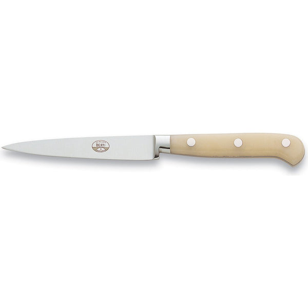 Coltellerie Berti Straight Paring Knife | Ivory Lucite Handles-905