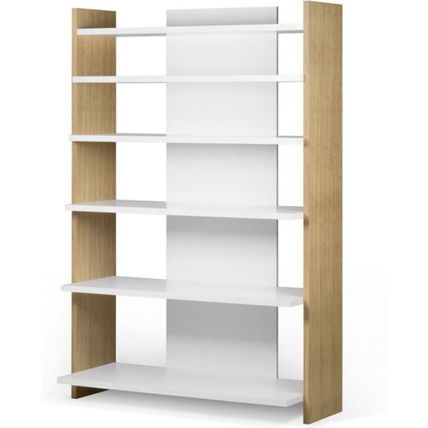 TemaHome Niko Shelving Unit | Oak / Pure White 9500.321665