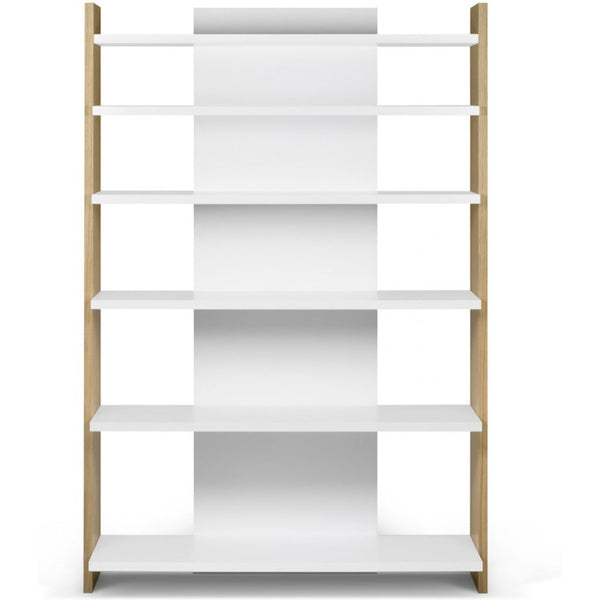 TemaHome Niko Shelving Unit | Oak / Pure White 9500.321665