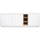 Temahome Niche Sideboard | Pure White / Oak