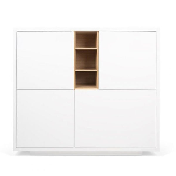 Temahome Niche Cupboard | Pure White / Oak