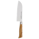 Messermeister Oliva Elite Kullenschliff Santoku Knife | 7"