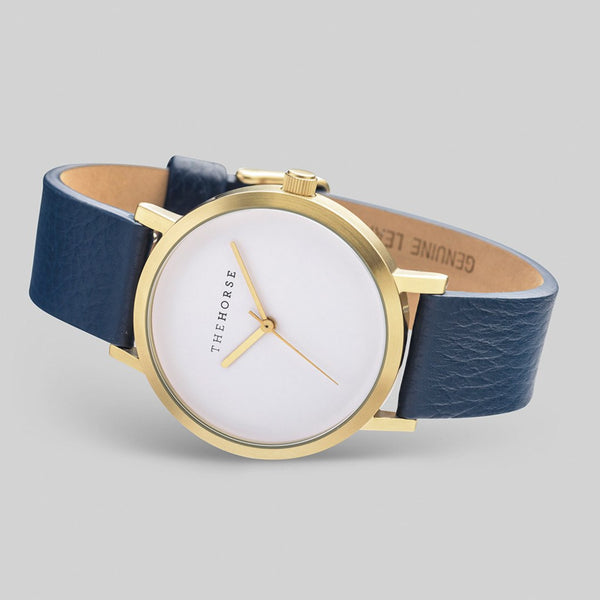 The Horse Original Gold Watch | Navy A16