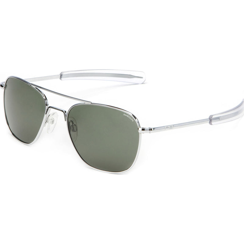 Randolph Engineering Aviator Bayonet Sunglasses | White Gold