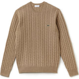 Lacoste Cable Knit Men's Wool Sweater | Renaissance Clair