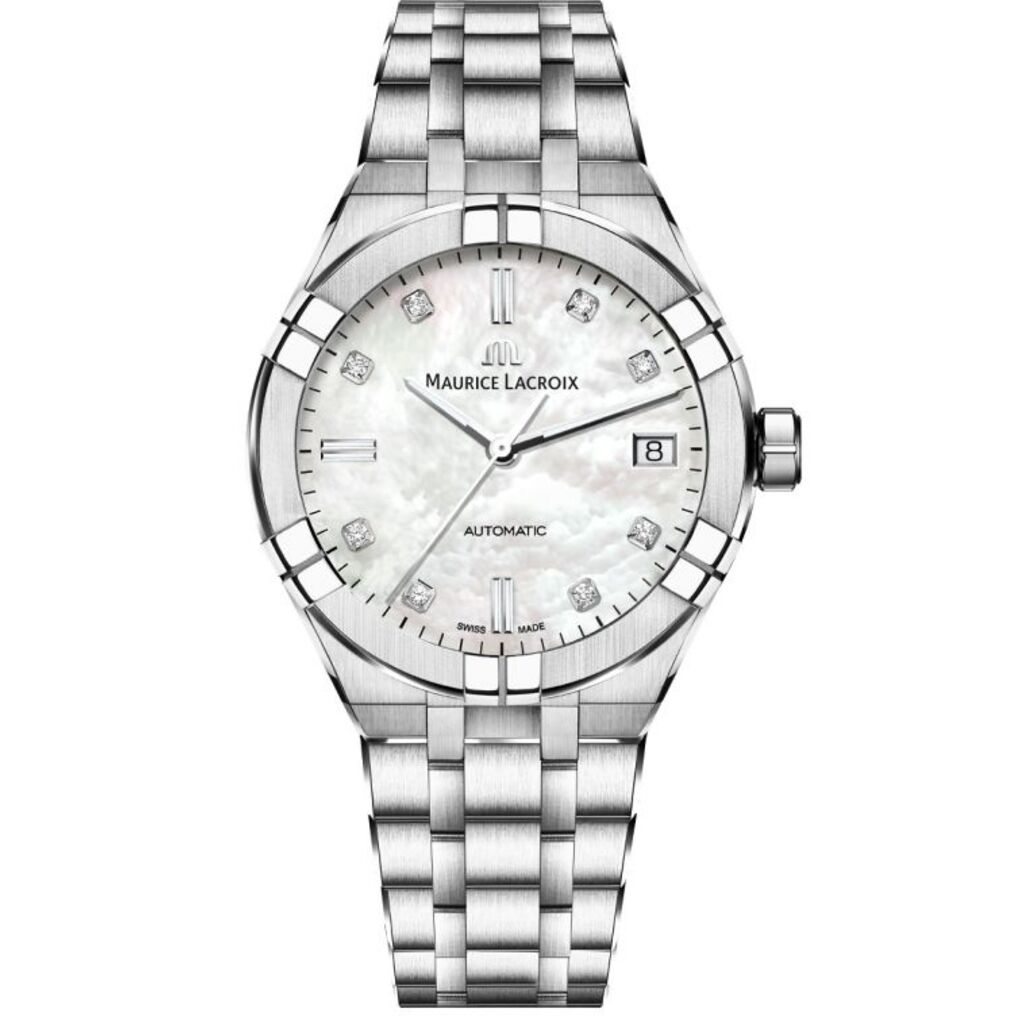 Gents – Aikon Automatic Sportique Lacroix Steel Maurice Watch | Stainless 39mm