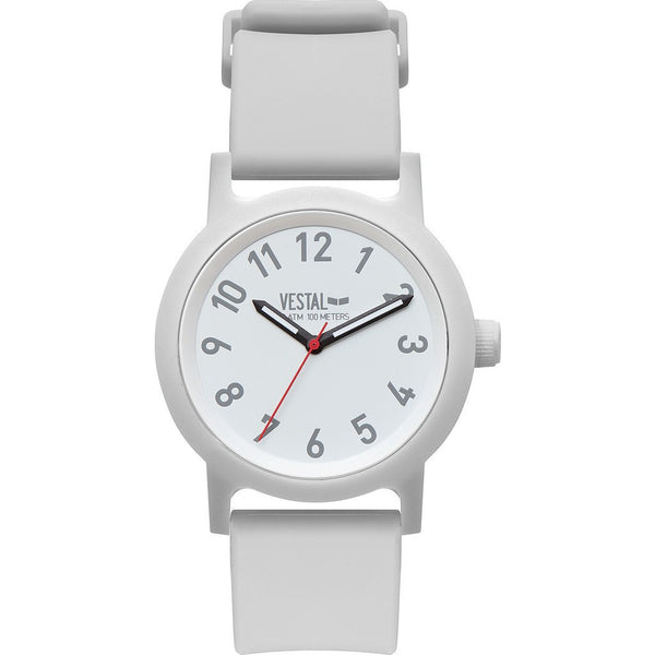 Vestal Alpha Bravo Plastic Watch | White ALP3P05