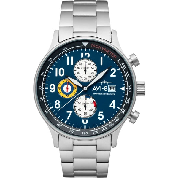 AVI-8 Hawker Hurricane 4011-33 Watch | Blue/Stainless