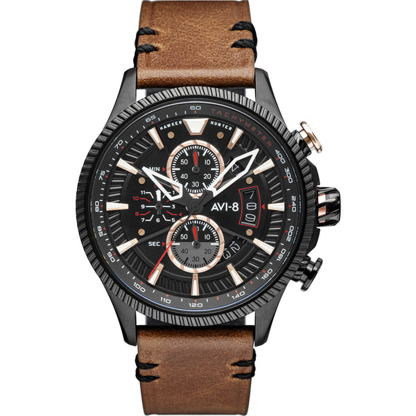 AVI-8 Hawker Hunter AV-4064 Avon Chronograph Watch | Leather Strap