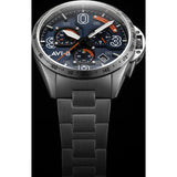 AVI-8 P-51 Mustang 4077-22 Watch | Blue/Stainless