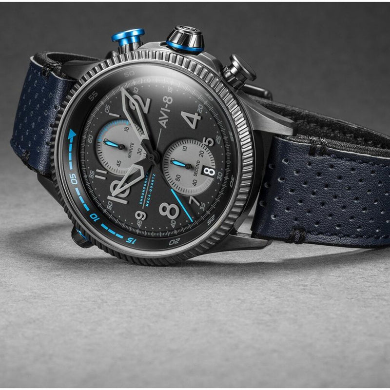 AVI-8 Hawker Hunter 4080-02 Watch | Black/Blue