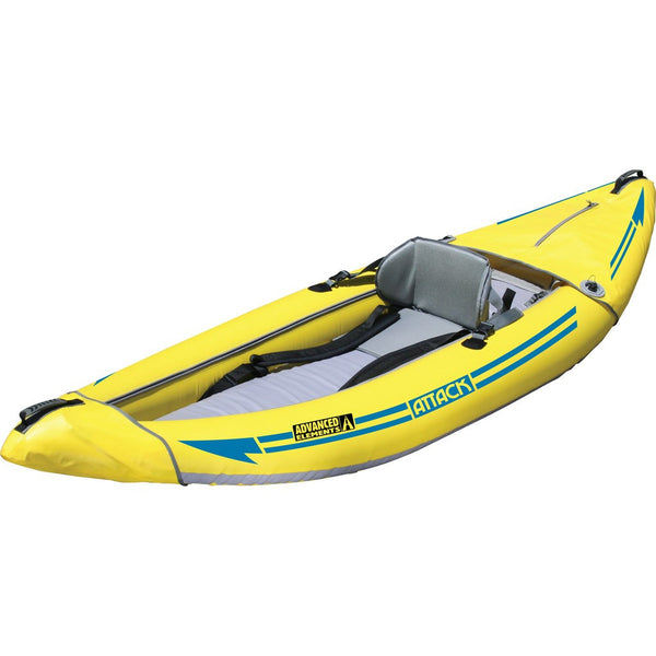 Advanced Elements Attack - Whitewater Kayak | Yellow/Blue AE1050-Y